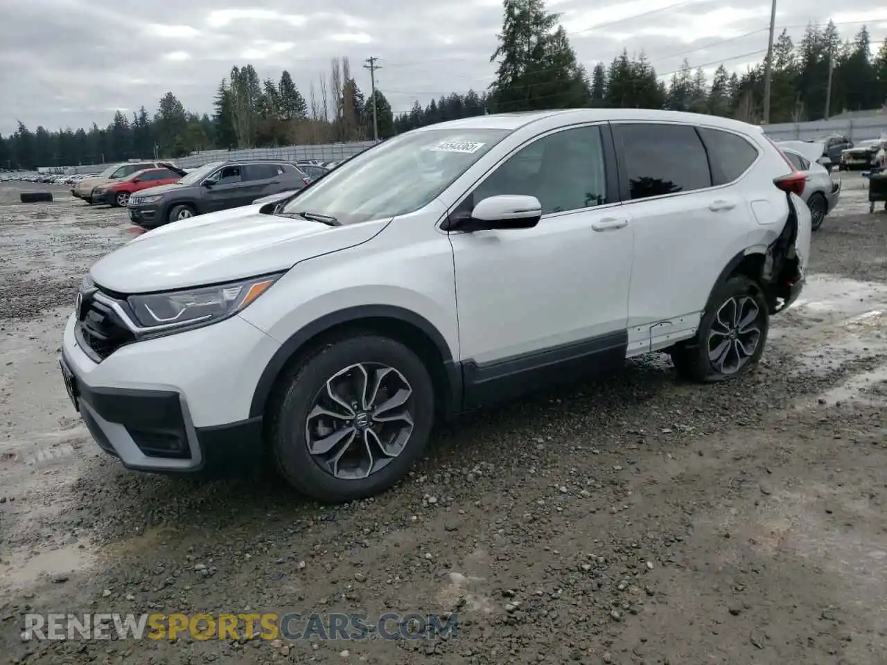 1 Photograph of a damaged car 7FARW2H8XLE023193 HONDA CRV 2020