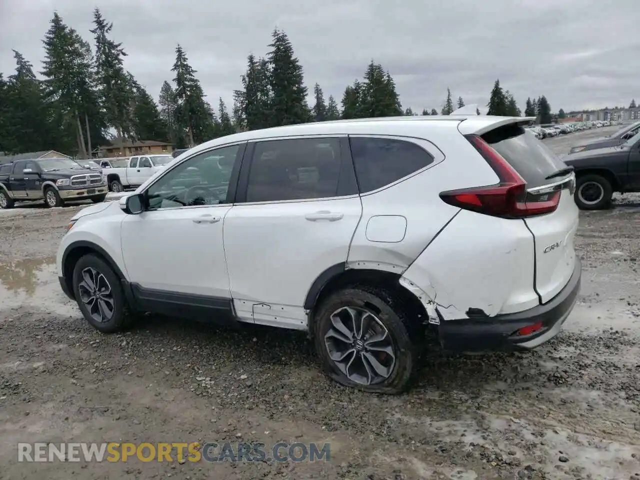 2 Photograph of a damaged car 7FARW2H8XLE023193 HONDA CRV 2020