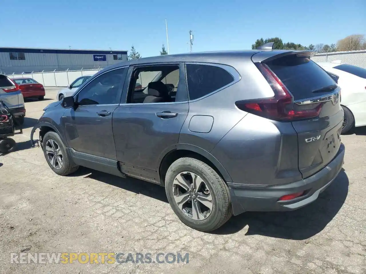 2 Photograph of a damaged car 2HKRW1H22MH000141 HONDA CRV 2021