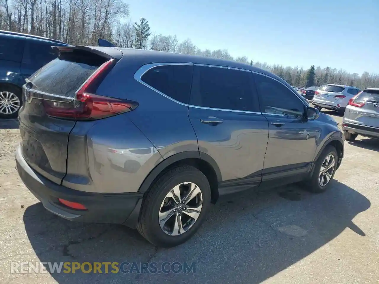 3 Photograph of a damaged car 2HKRW1H22MH000141 HONDA CRV 2021