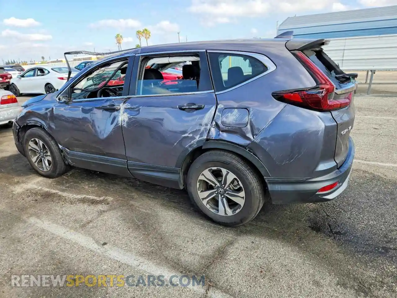 2 Photograph of a damaged car 2HKRW1H22MH408526 HONDA CRV 2021