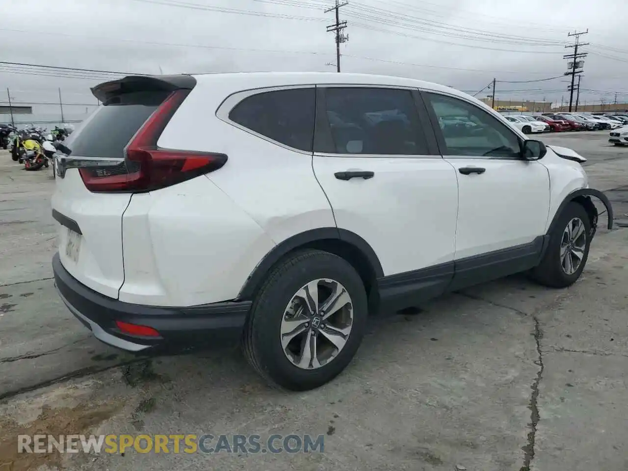 3 Photograph of a damaged car 2HKRW1H22MH408767 HONDA CRV 2021