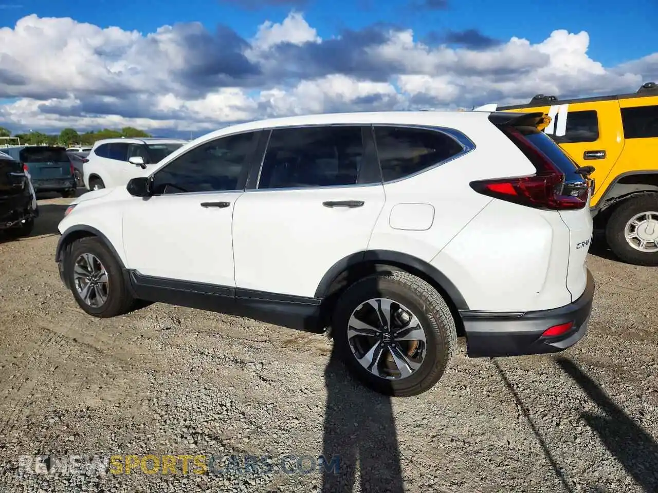 2 Photograph of a damaged car 2HKRW1H24MH409323 HONDA CRV 2021