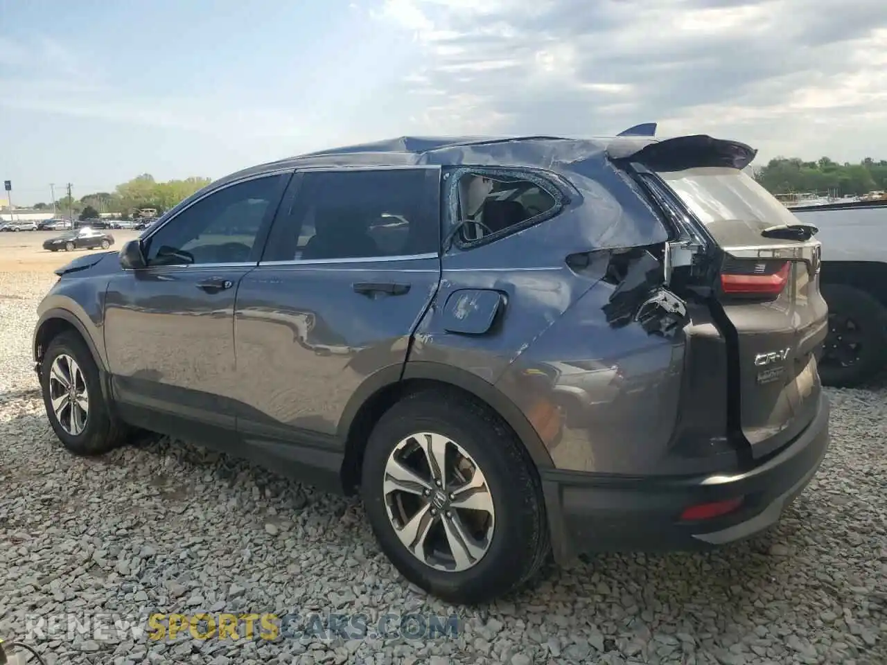 2 Photograph of a damaged car 2HKRW1H27MH409493 HONDA CRV 2021