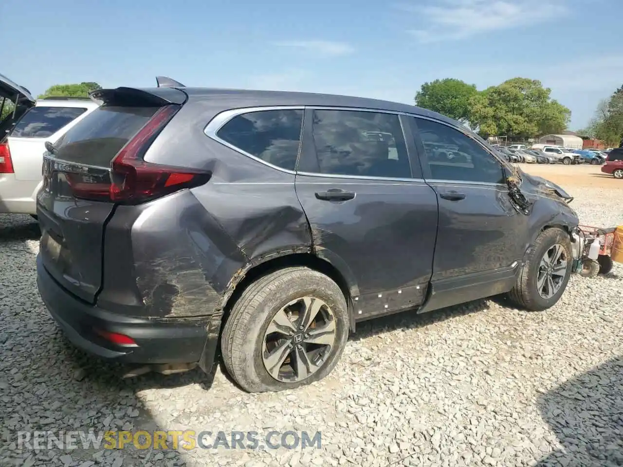 3 Photograph of a damaged car 2HKRW1H27MH409493 HONDA CRV 2021
