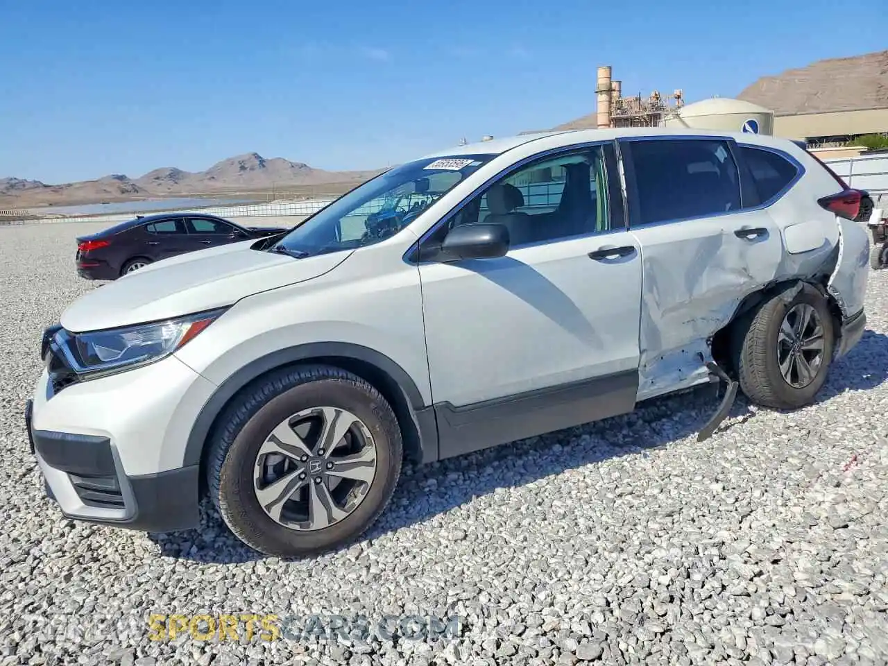 1 Photograph of a damaged car 2HKRW1H29MH408801 HONDA CRV 2021