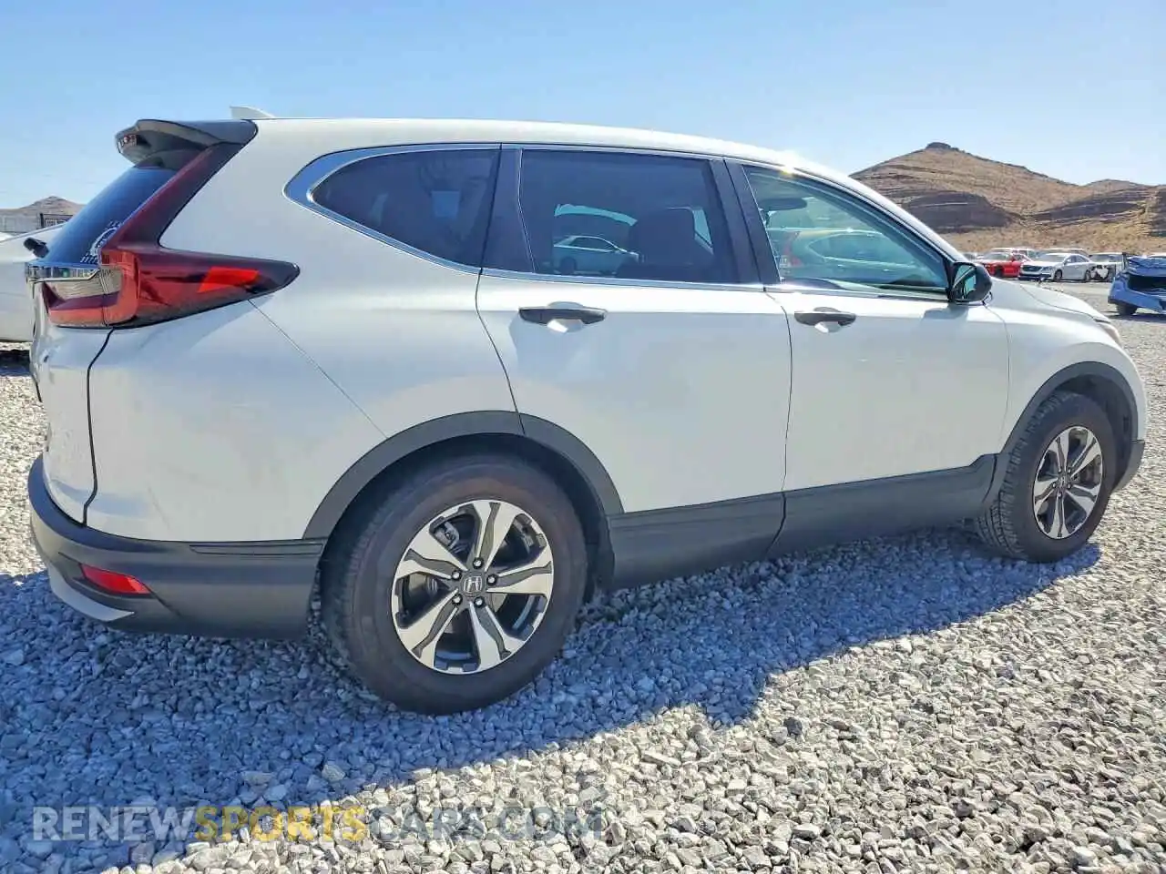 3 Photograph of a damaged car 2HKRW1H29MH408801 HONDA CRV 2021