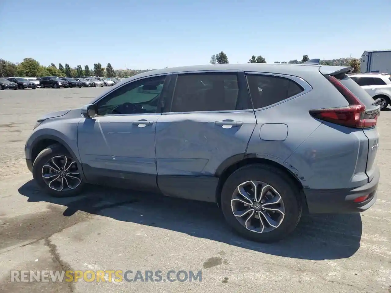 2 Photograph of a damaged car 2HKRW1H50MH404307 HONDA CRV 2021