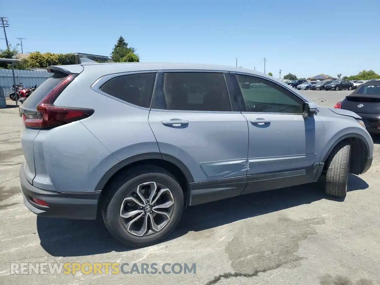 3 Photograph of a damaged car 2HKRW1H50MH404307 HONDA CRV 2021