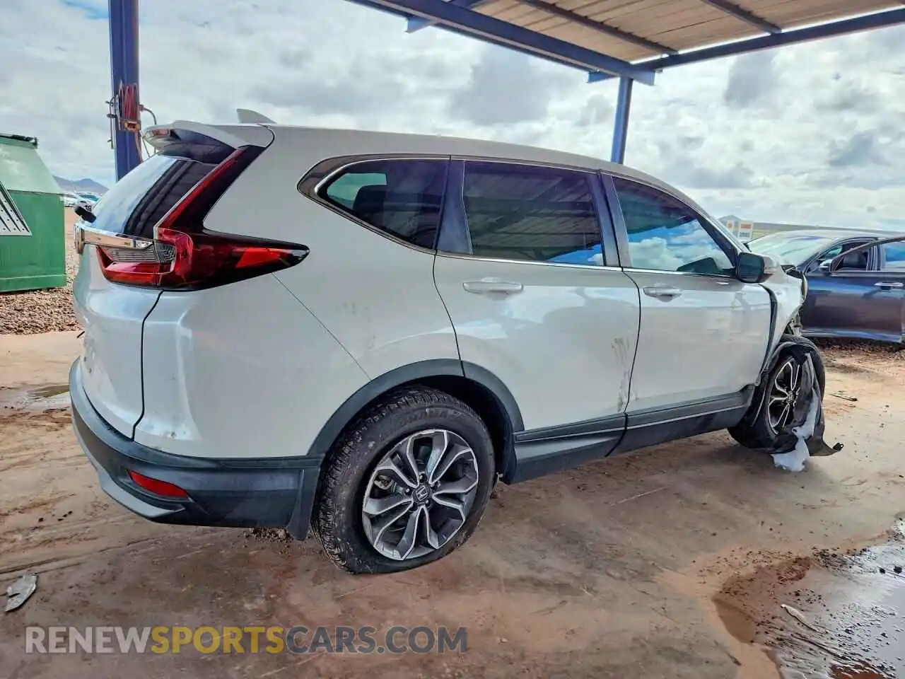 3 Photograph of a damaged car 2HKRW1H50MH406901 HONDA CRV 2021