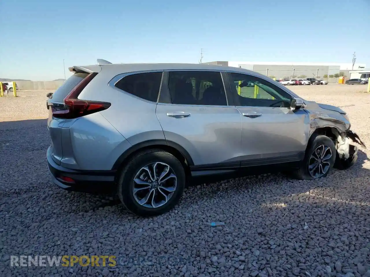 3 Photograph of a damaged car 2HKRW1H50MH412360 HONDA CRV 2021