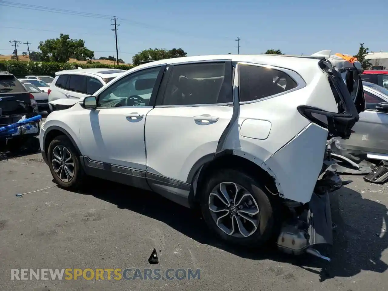 2 Фотография поврежденного автомобиля 2HKRW1H50MH417784 HONDA CRV 2021
