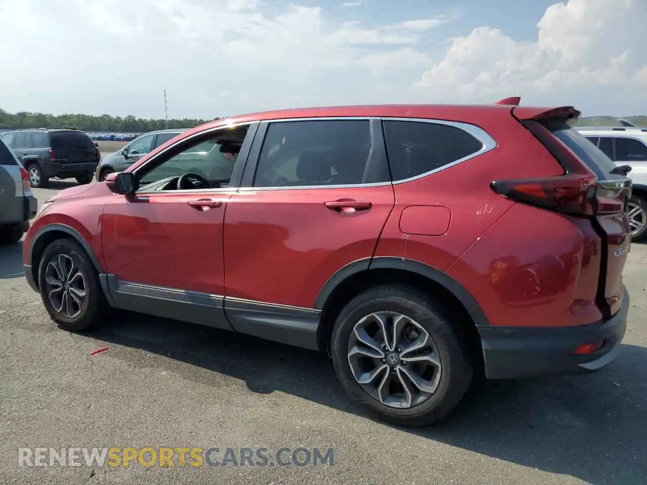 2 Photograph of a damaged car 2HKRW1H50MH429305 HONDA CRV 2021