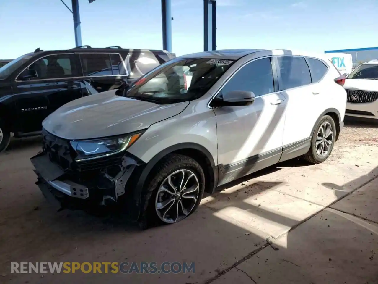 1 Фотография поврежденного автомобиля 2HKRW1H51MH408253 HONDA CRV 2021