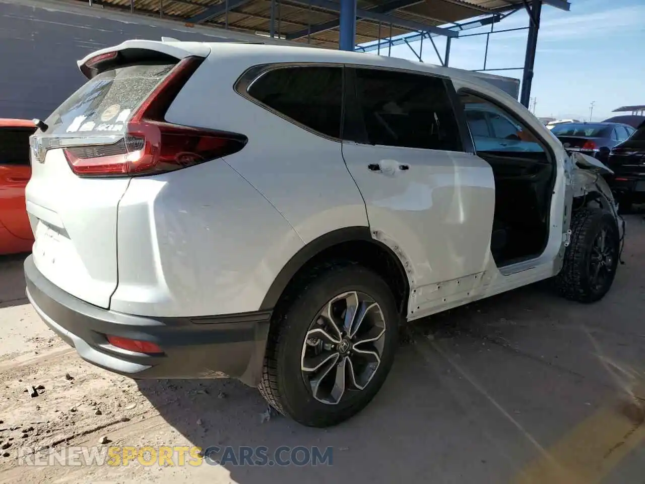 3 Фотография поврежденного автомобиля 2HKRW1H51MH408253 HONDA CRV 2021