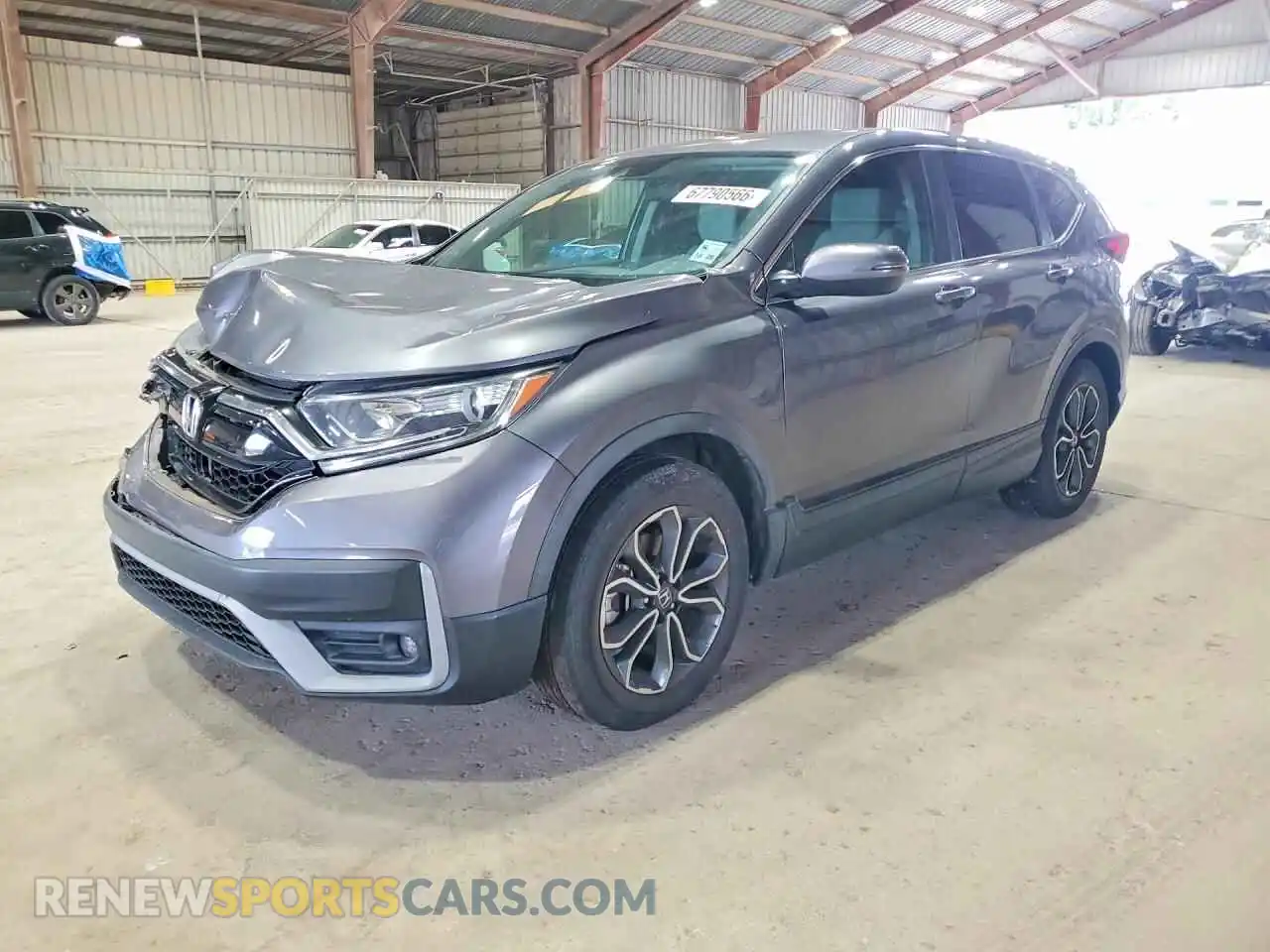1 Фотография поврежденного автомобиля 2HKRW1H52MH403661 HONDA CRV 2021
