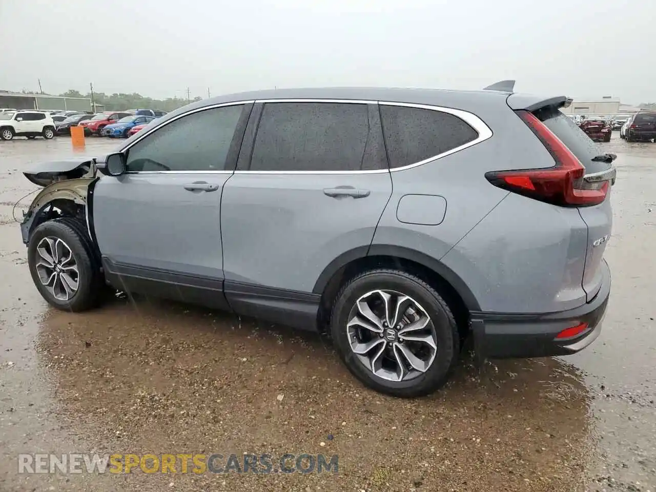 2 Photograph of a damaged car 2HKRW1H52MH413638 HONDA CRV 2021