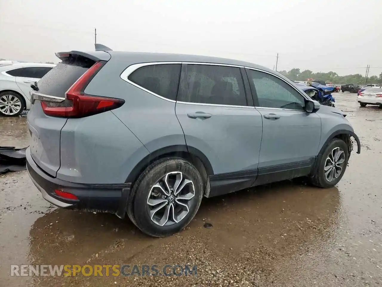 3 Photograph of a damaged car 2HKRW1H52MH413638 HONDA CRV 2021