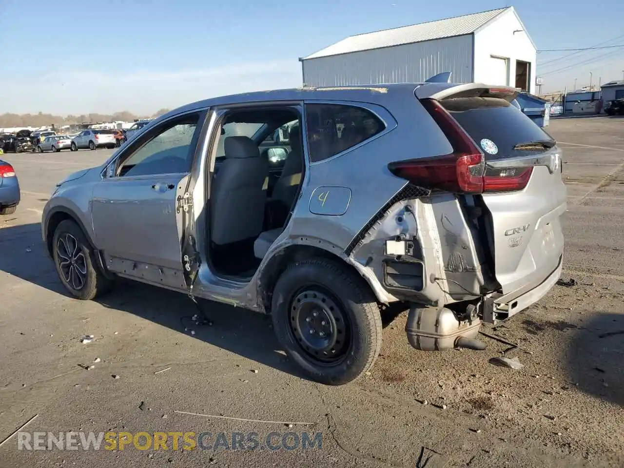 2 Photograph of a damaged car 2HKRW1H52MH420802 HONDA CRV 2021