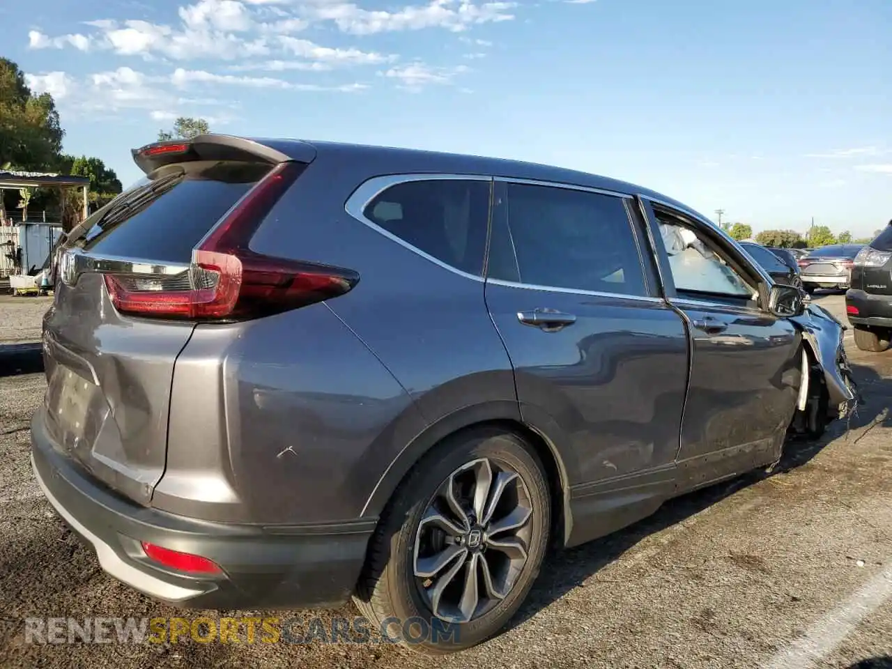 3 Photograph of a damaged car 2HKRW1H53MH409940 HONDA CRV 2021