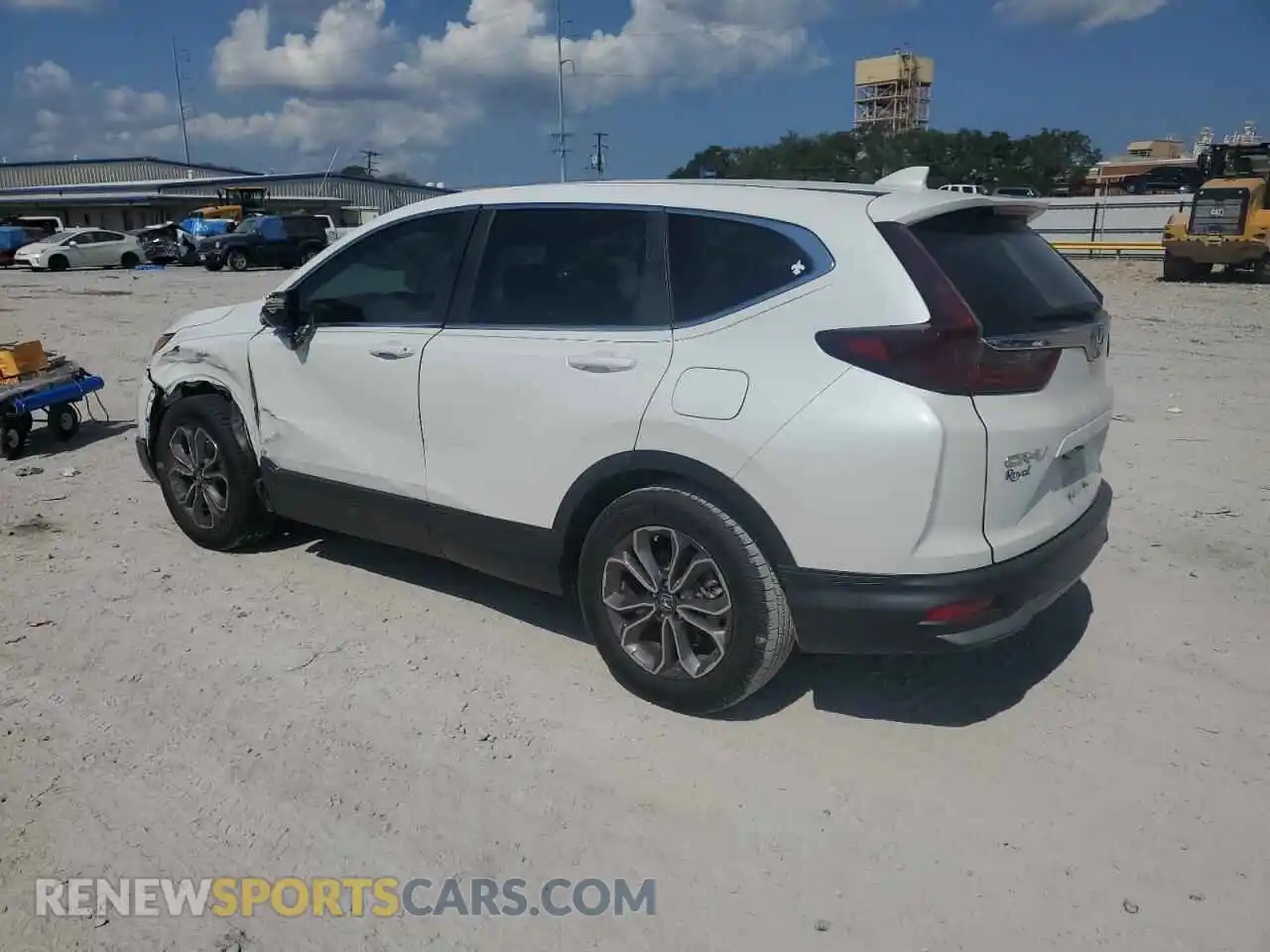 2 Photograph of a damaged car 2HKRW1H53MH422302 HONDA CRV 2021