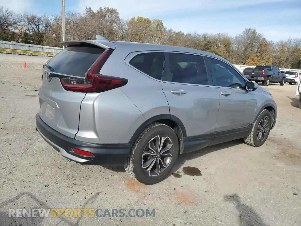 3 Photograph of a damaged car 2HKRW1H54MH411051 HONDA CRV 2021