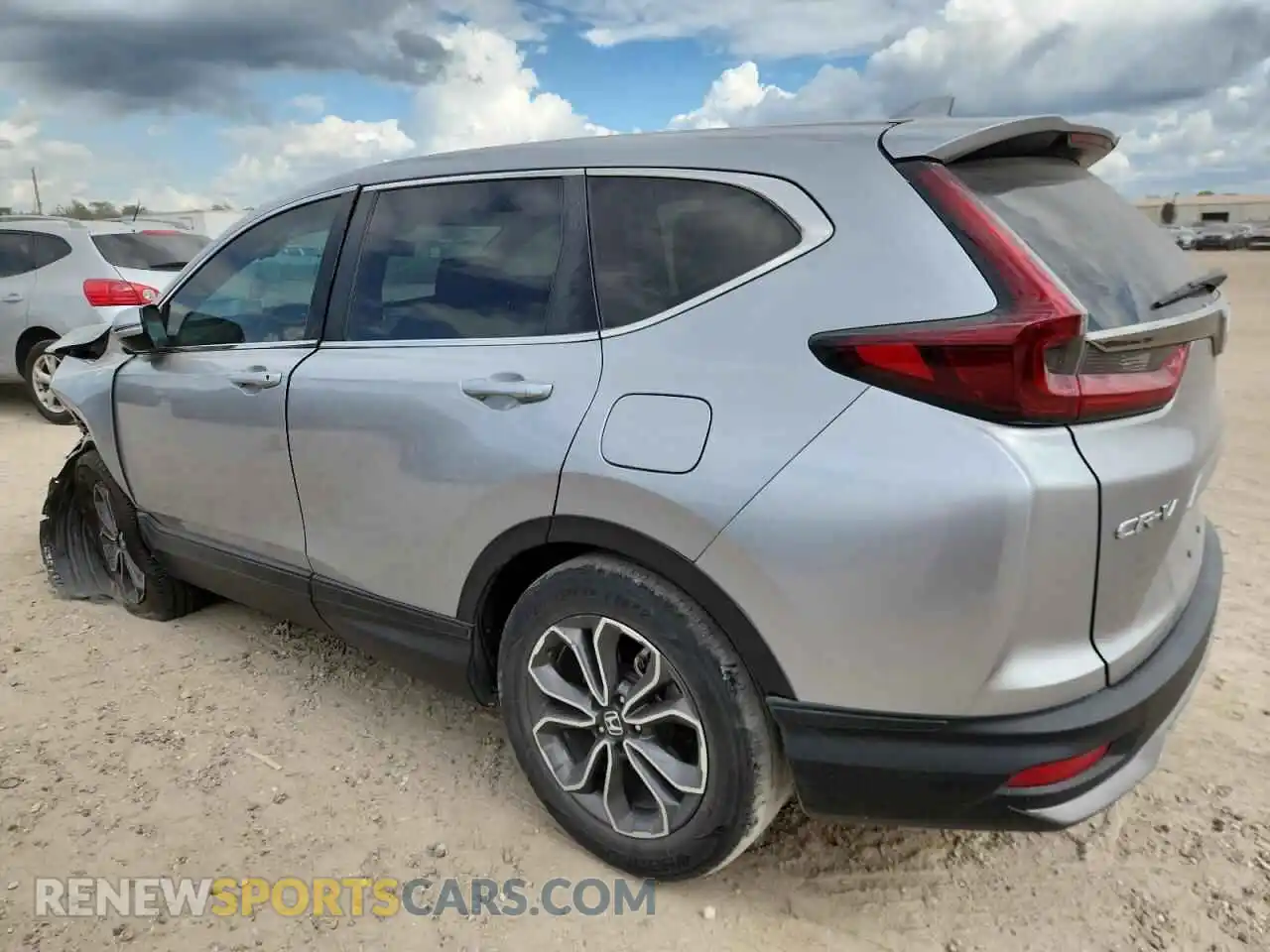 2 Photograph of a damaged car 2HKRW1H54MH416136 HONDA CRV 2021