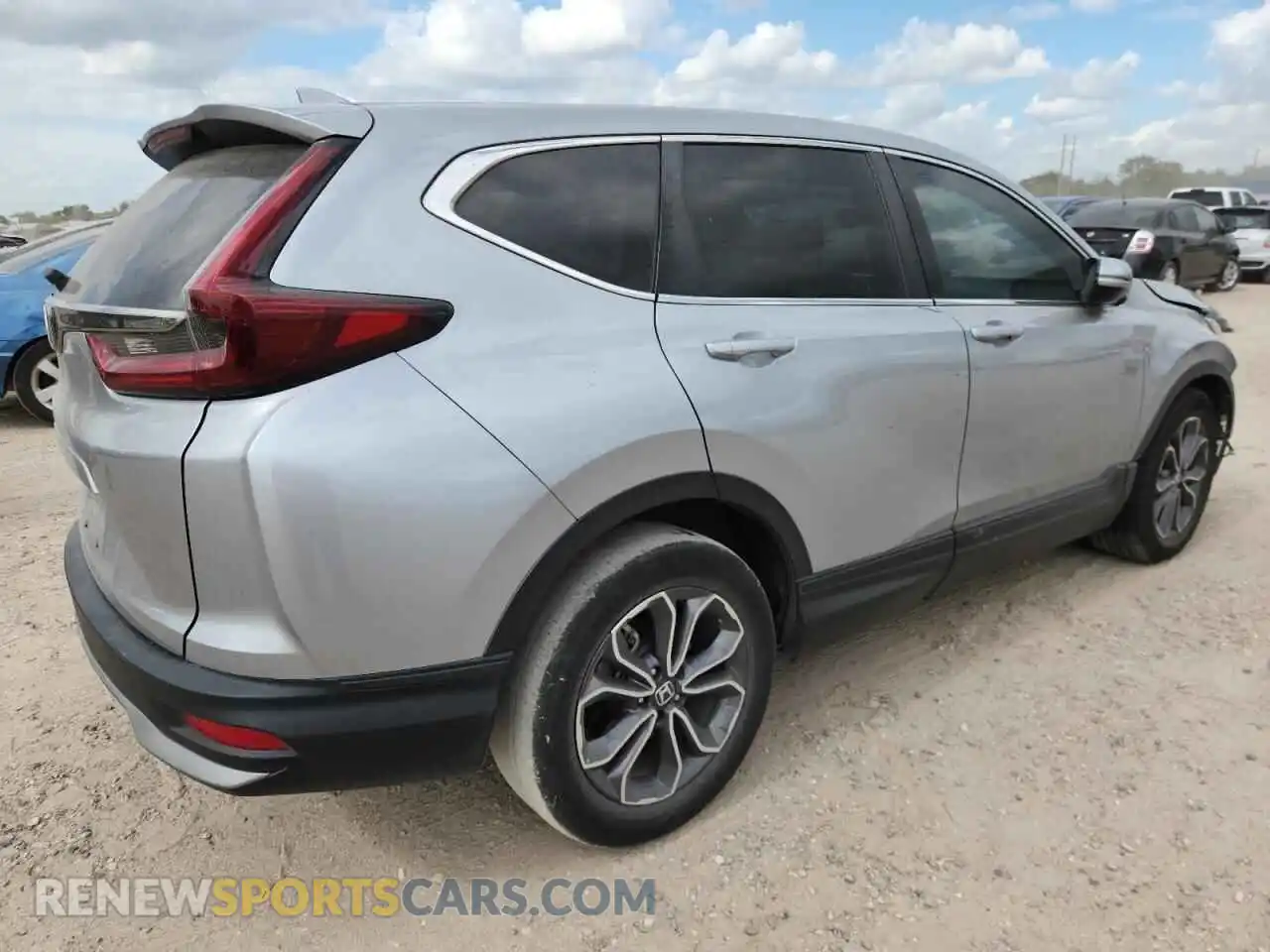 3 Photograph of a damaged car 2HKRW1H54MH416136 HONDA CRV 2021