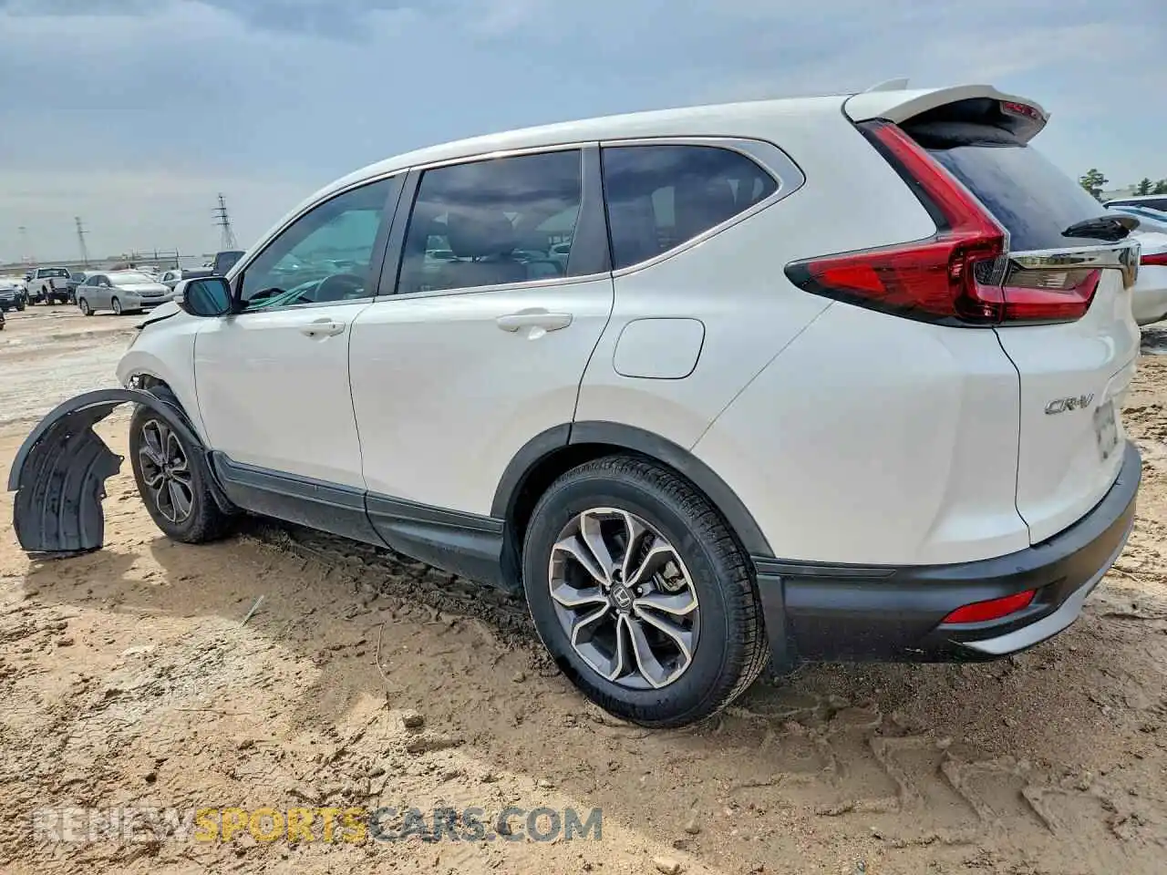 2 Photograph of a damaged car 2HKRW1H55MH412970 HONDA CRV 2021