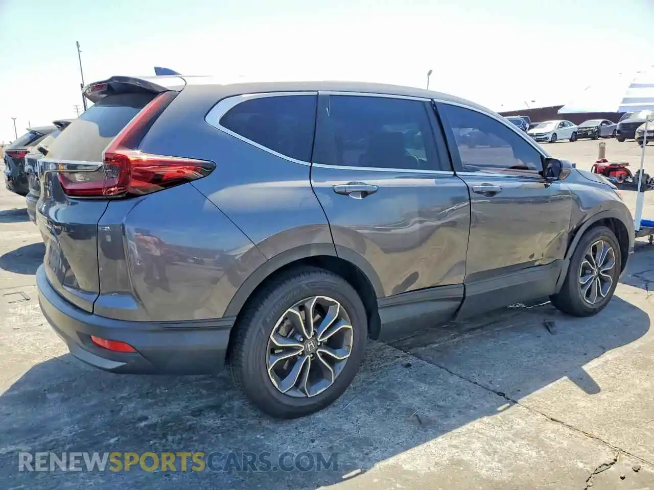 3 Photograph of a damaged car 2HKRW1H58MH409917 HONDA CRV 2021