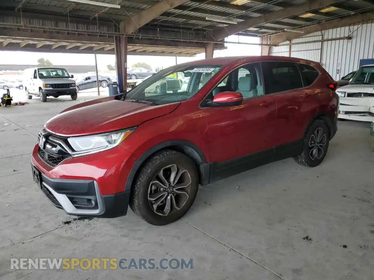 1 fotografías del automóvil dañado 2HKRW1H58MH417337 HONDA CRV 2021