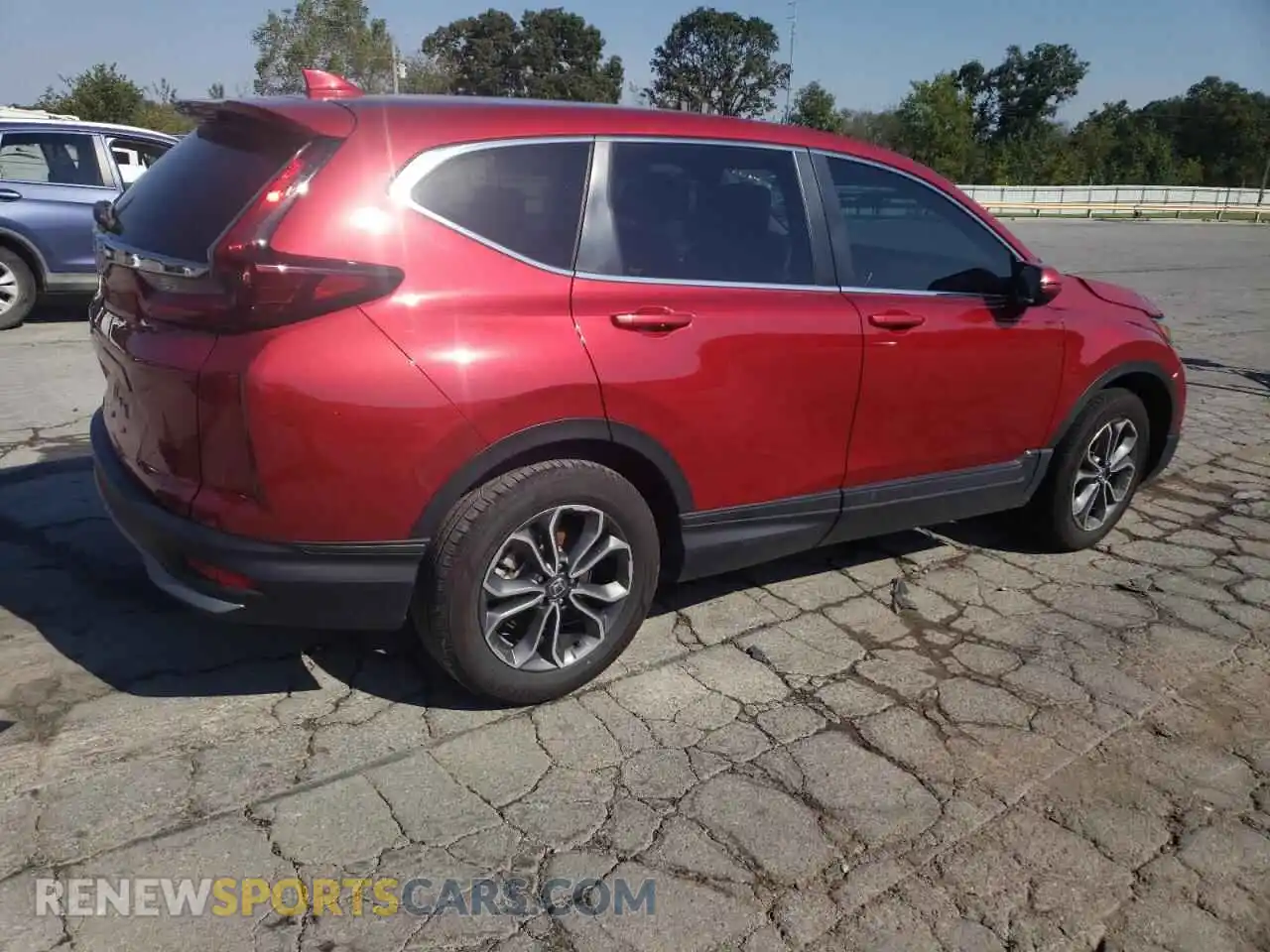 3 Photograph of a damaged car 2HKRW1H58MH417998 HONDA CRV 2021