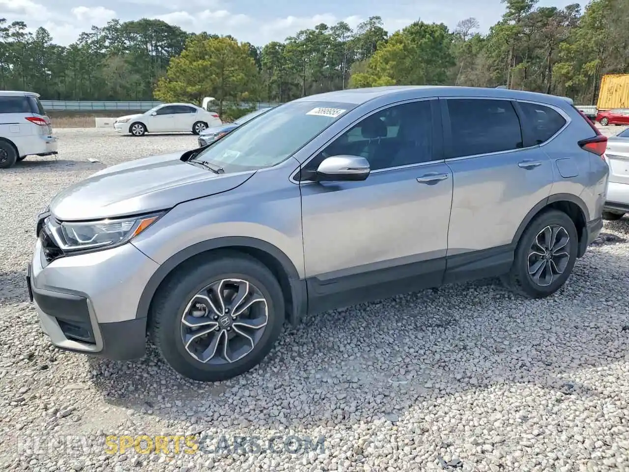 1 Photograph of a damaged car 2HKRW1H59MH404113 HONDA CRV 2021