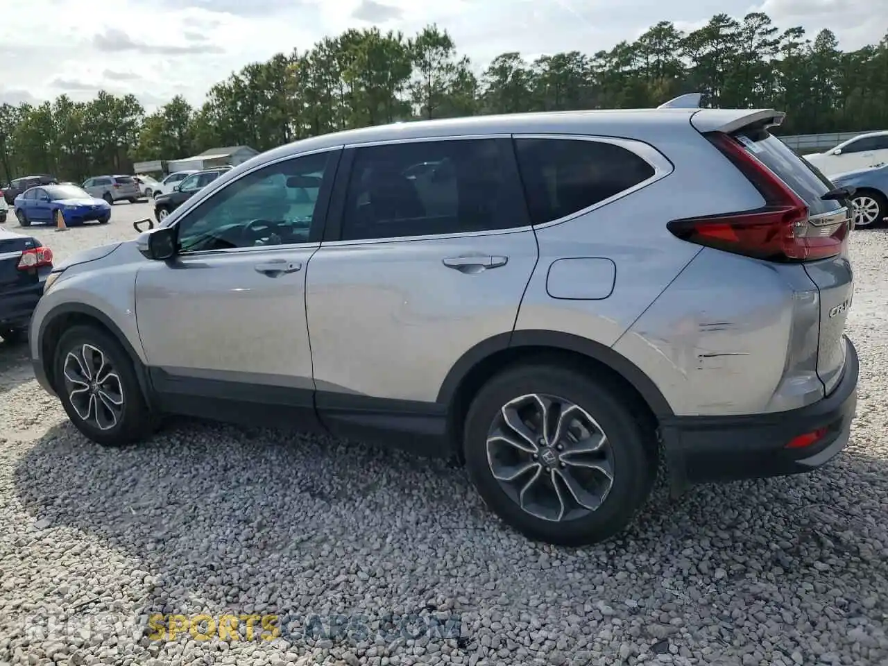 2 Photograph of a damaged car 2HKRW1H59MH404113 HONDA CRV 2021