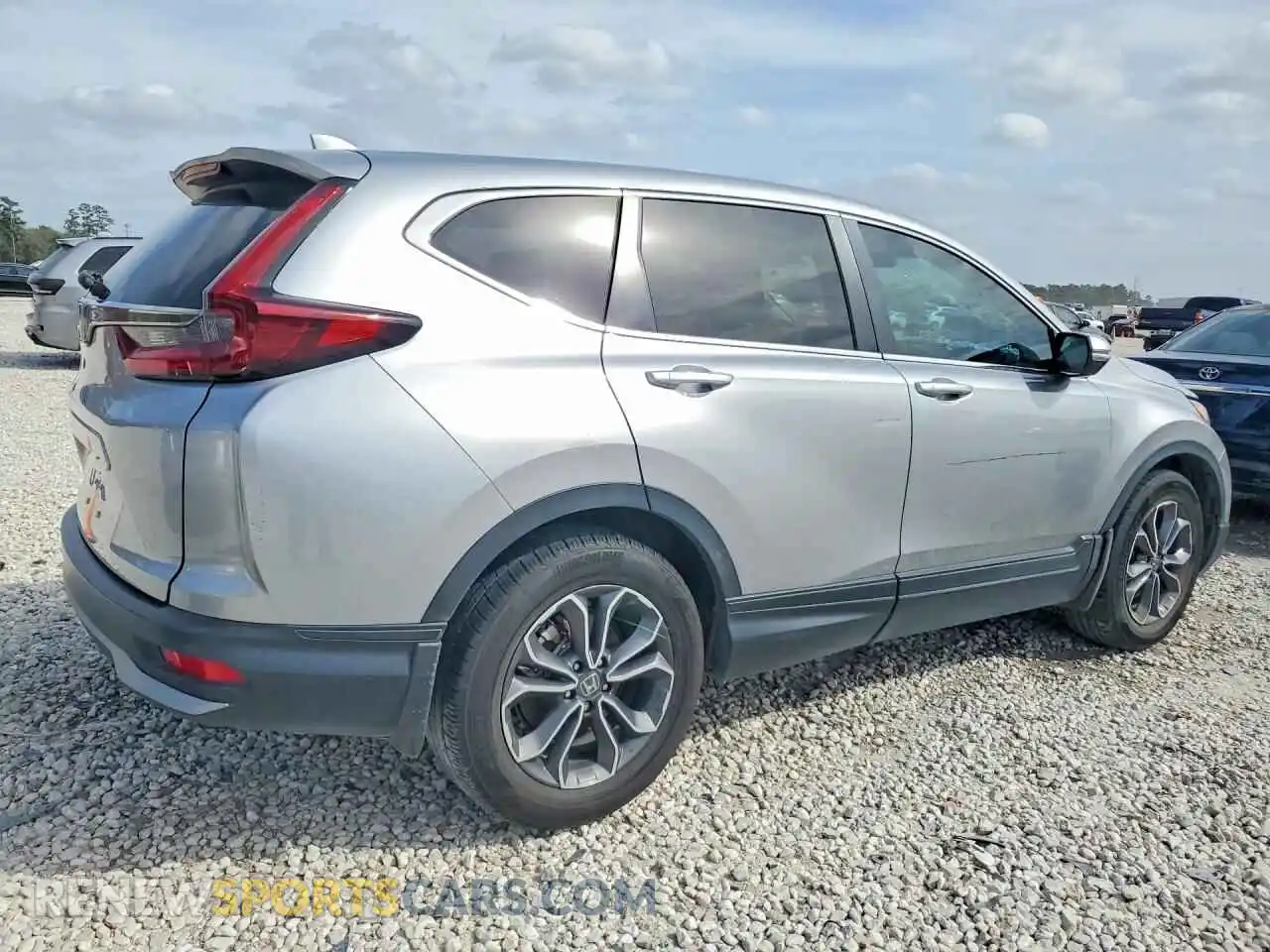 3 Photograph of a damaged car 2HKRW1H59MH404113 HONDA CRV 2021