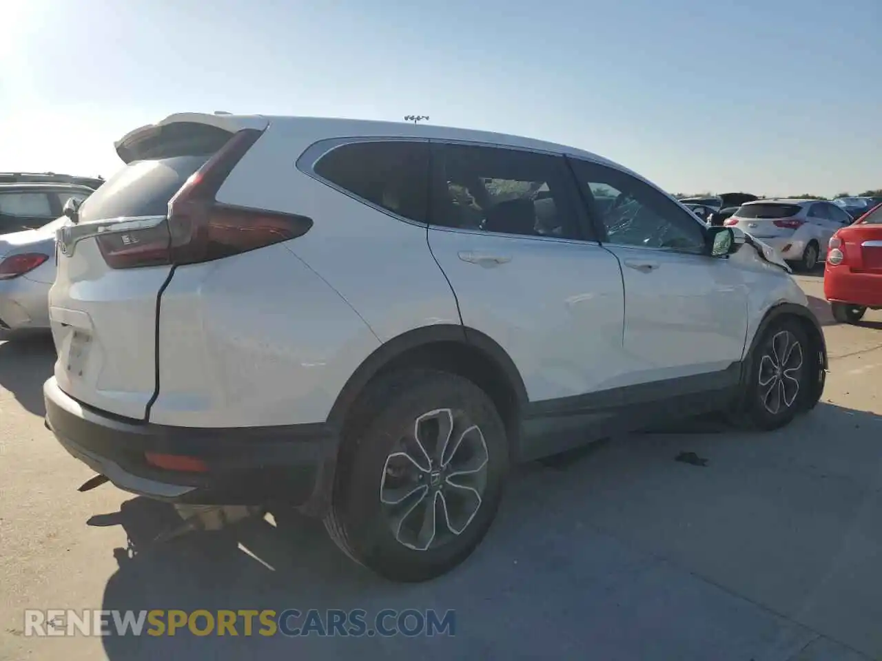 3 Photograph of a damaged car 2HKRW1H59MH407268 HONDA CRV 2021