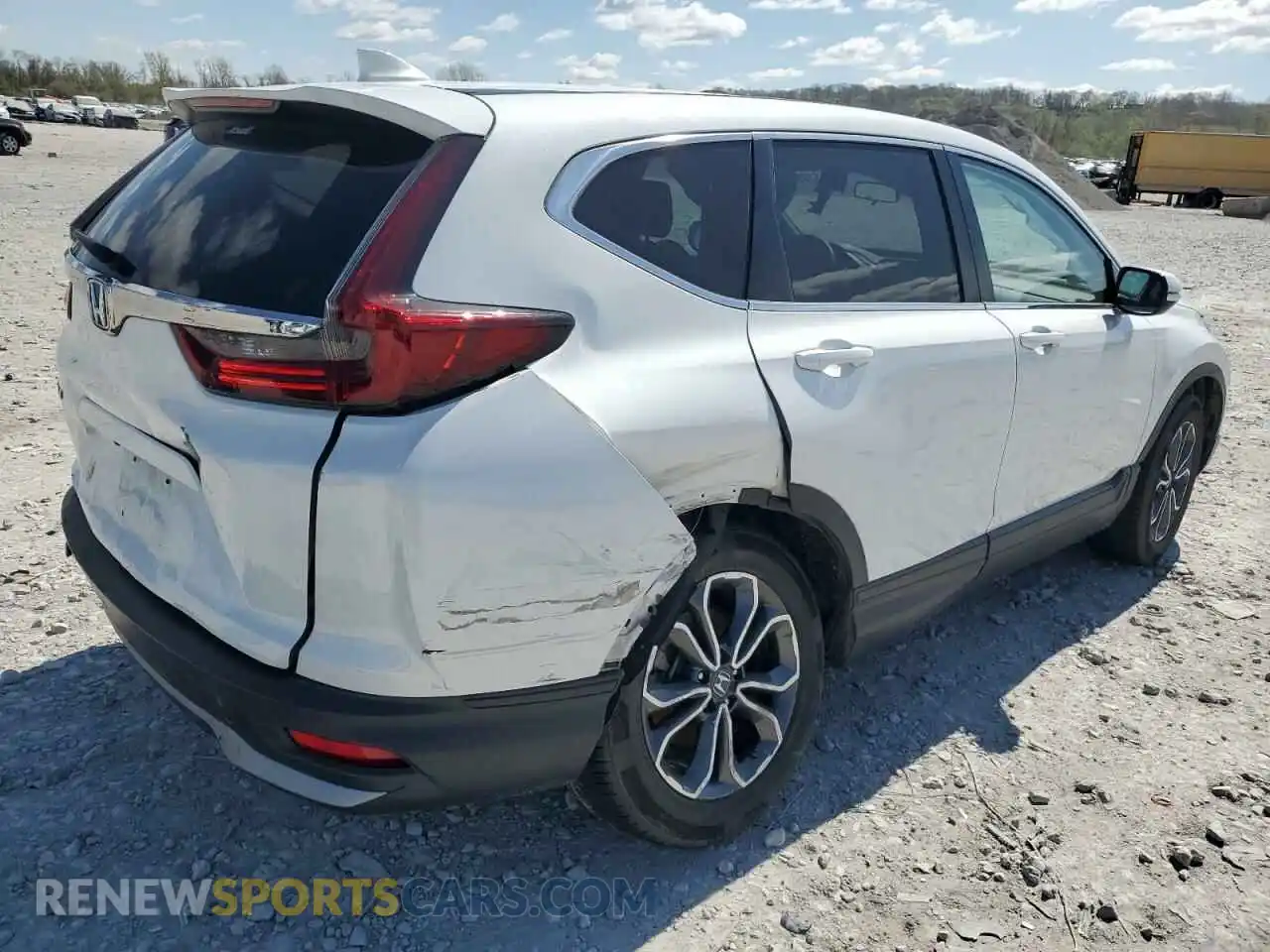 3 Photograph of a damaged car 2HKRW1H59MH420117 HONDA CRV 2021