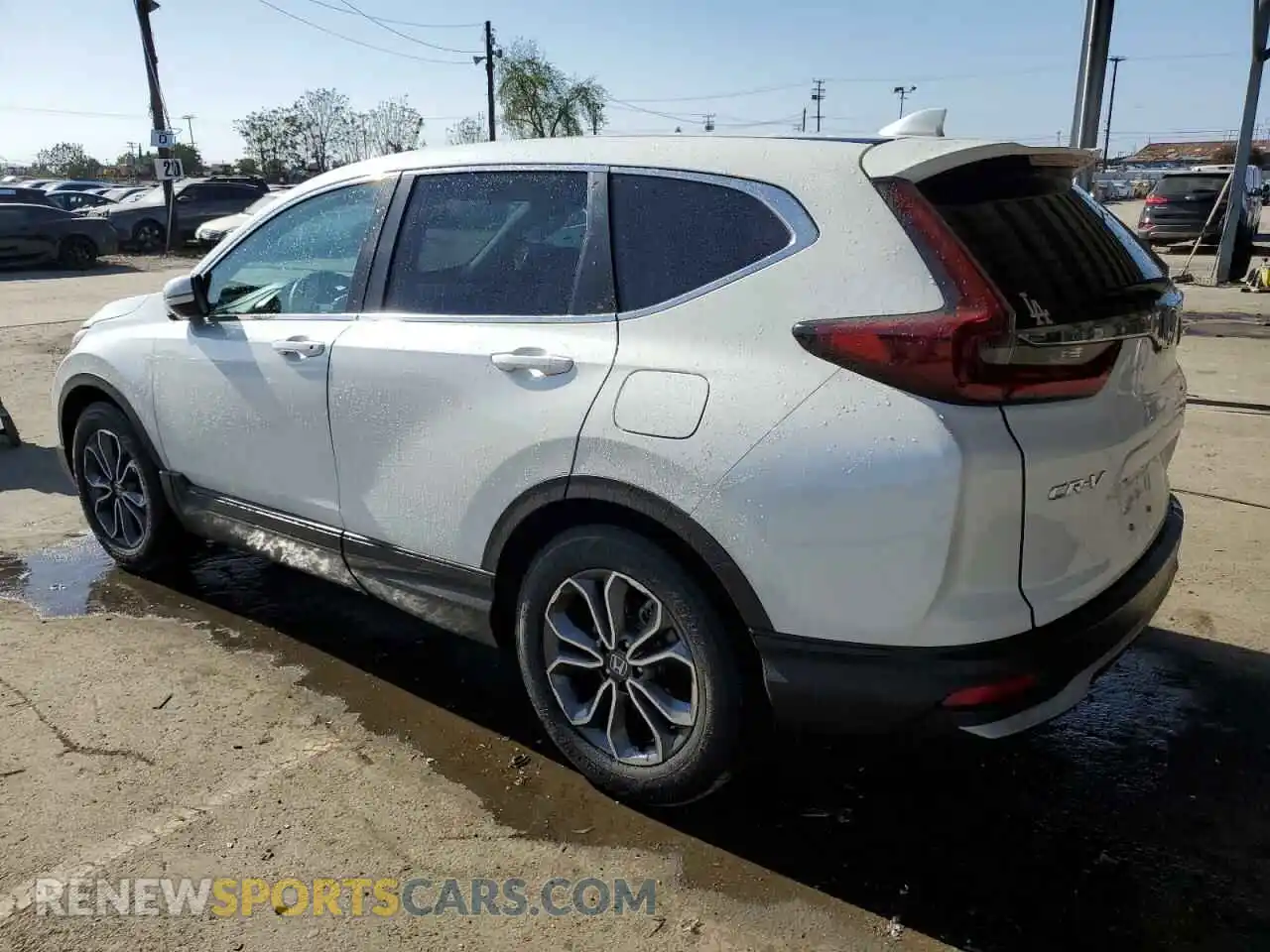 2 Photograph of a damaged car 2HKRW1H5XMH402189 HONDA CRV 2021