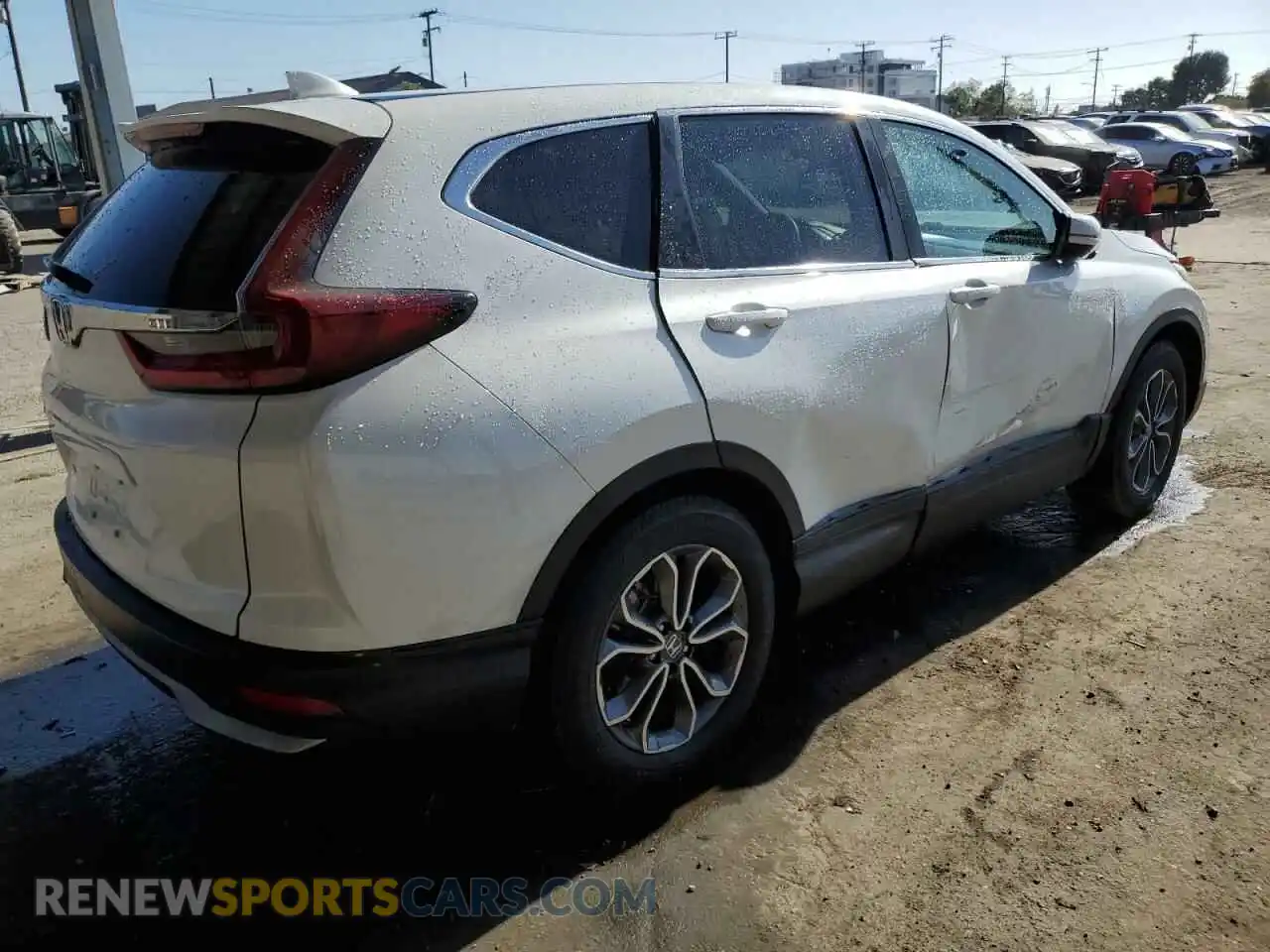 3 Photograph of a damaged car 2HKRW1H5XMH402189 HONDA CRV 2021