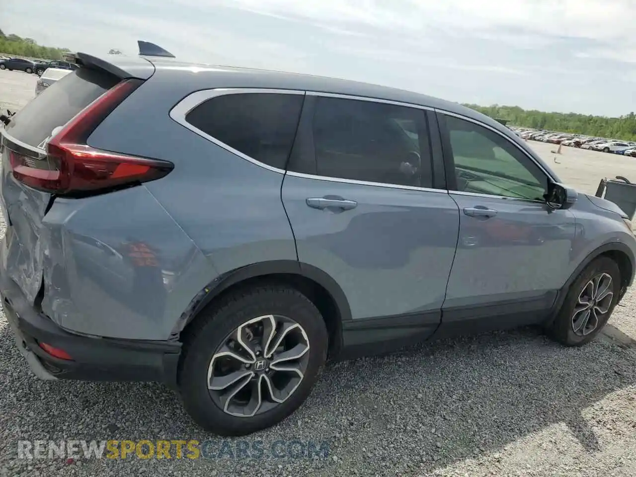 3 Photograph of a damaged car 2HKRW1H5XMH413595 HONDA CRV 2021