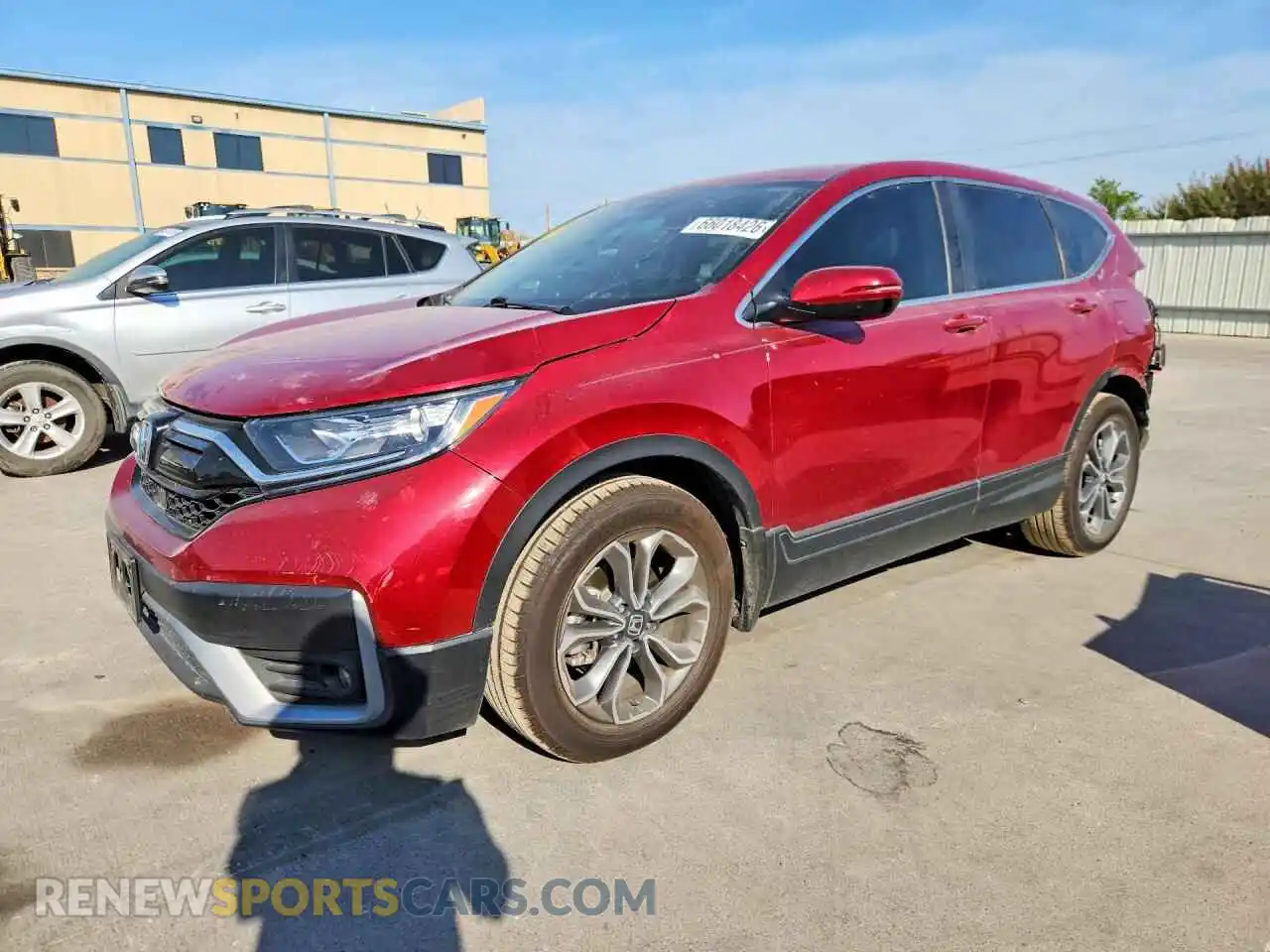 1 Фотография поврежденного автомобиля 2HKRW1H5XMH417341 HONDA CRV 2021