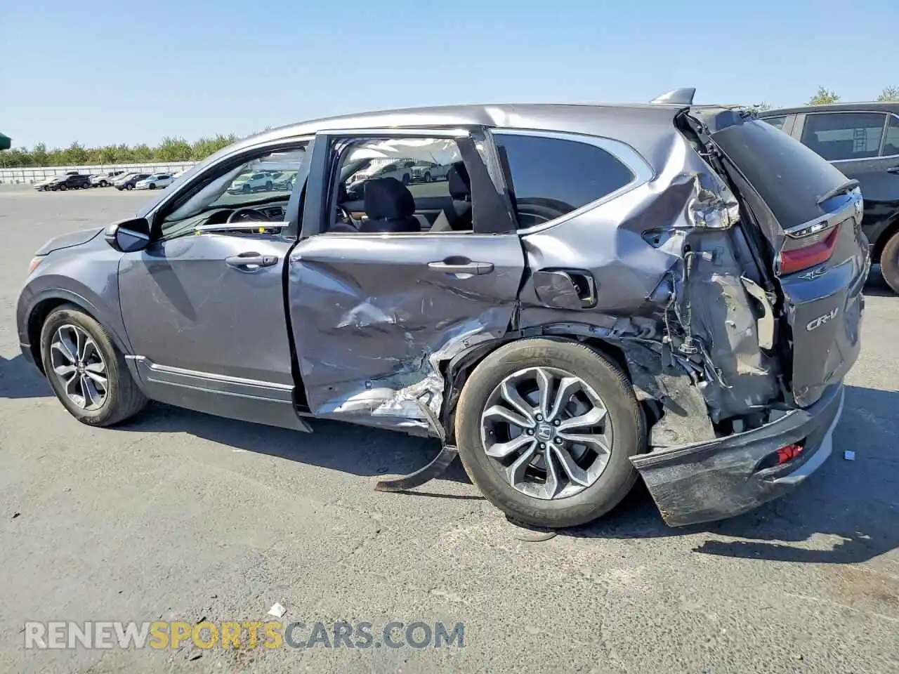 2 Photograph of a damaged car 2HKRW1H5XMH424886 HONDA CRV 2021