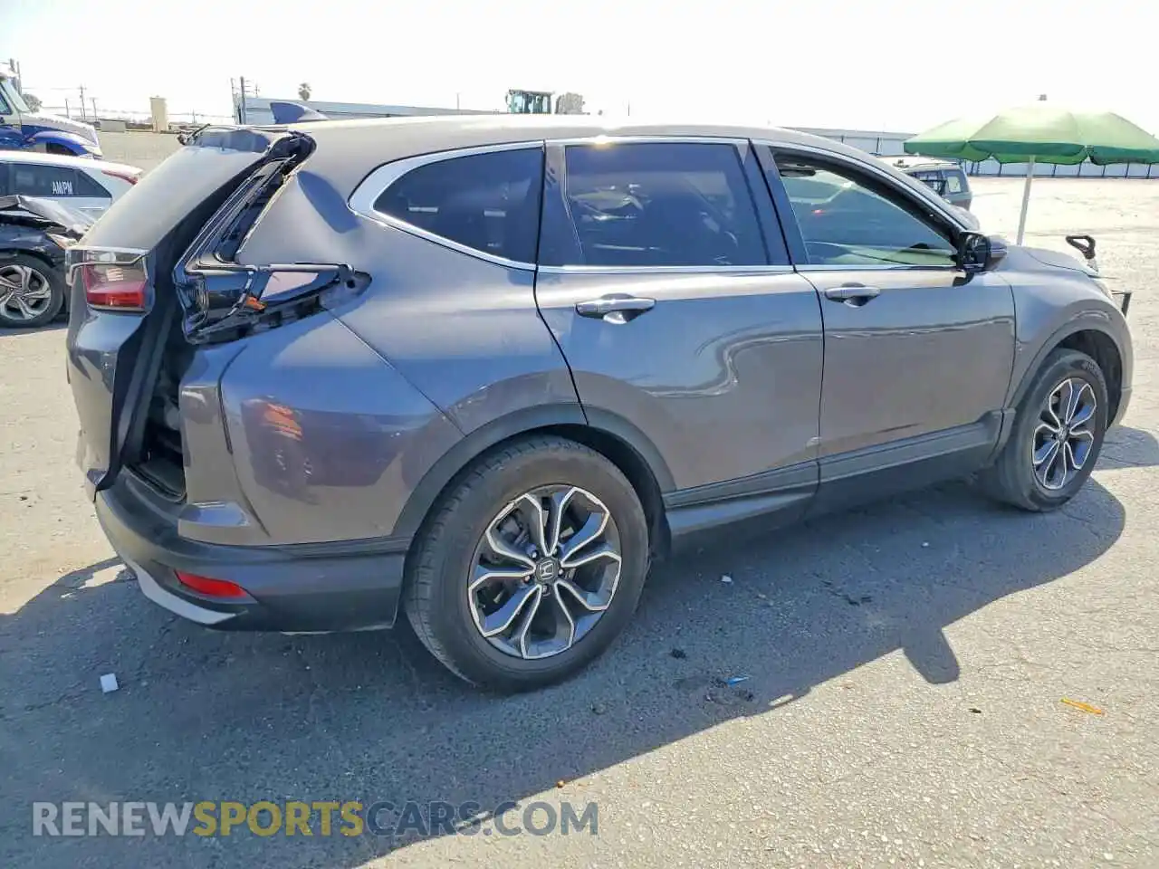 3 Photograph of a damaged car 2HKRW1H5XMH424886 HONDA CRV 2021