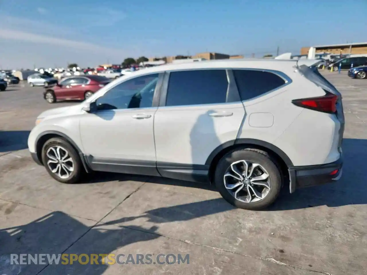 2 Photograph of a damaged car 2HKRW1H5XMH429263 HONDA CRV 2021