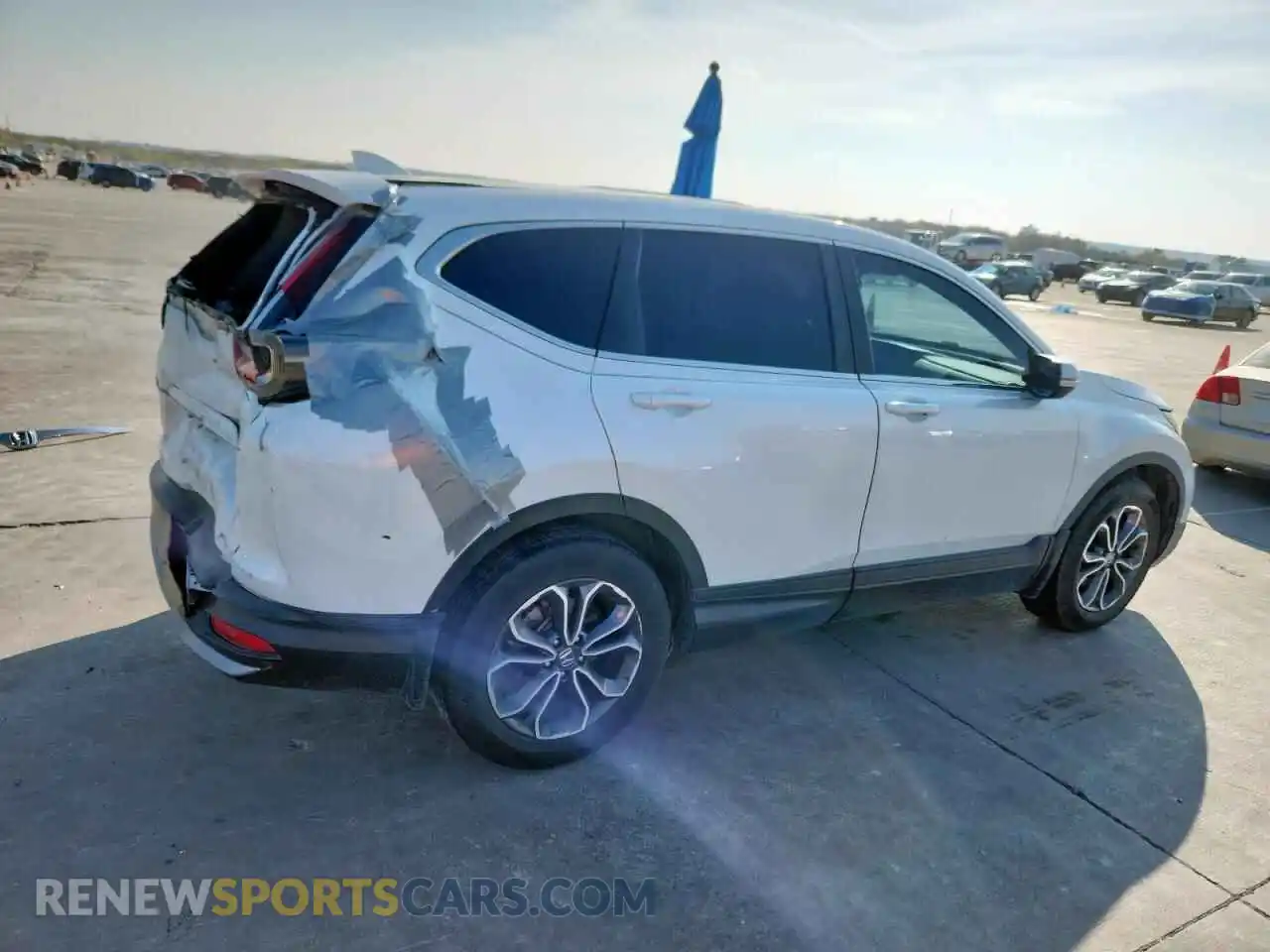 3 Photograph of a damaged car 2HKRW1H5XMH429263 HONDA CRV 2021