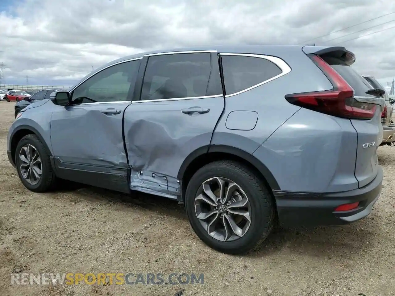 2 Photograph of a damaged car 2HKRW1H80MH402423 HONDA CRV 2021