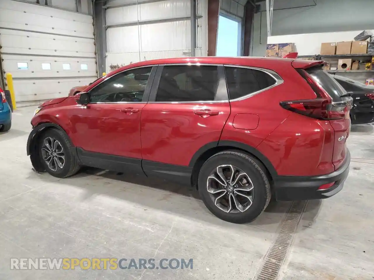 2 Photograph of a damaged car 2HKRW1H81MH406268 HONDA CRV 2021