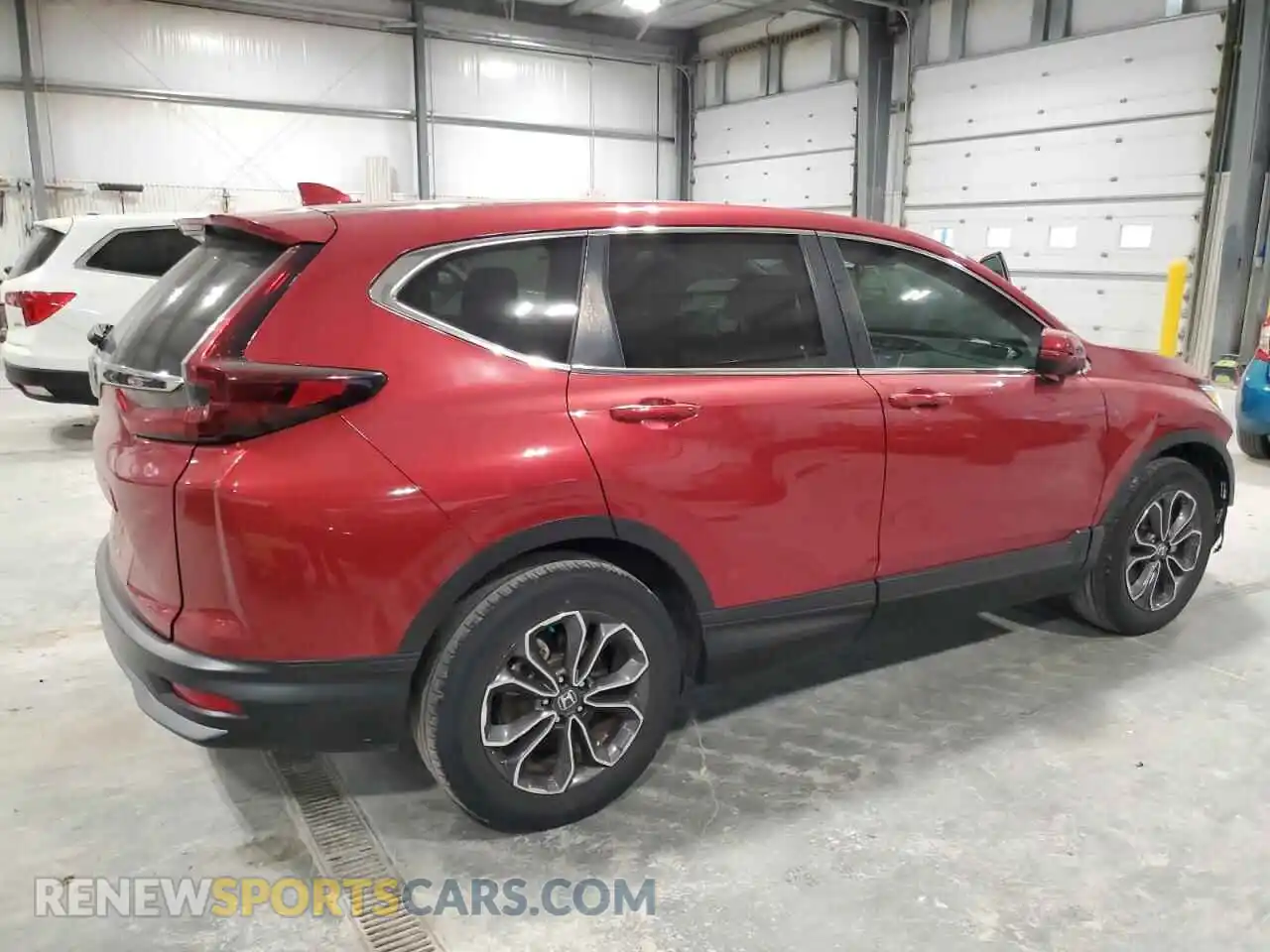 3 Photograph of a damaged car 2HKRW1H81MH406268 HONDA CRV 2021