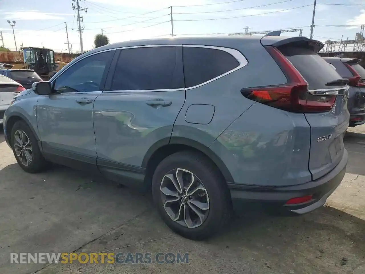2 Photograph of a damaged car 2HKRW1H81MH417108 HONDA CRV 2021
