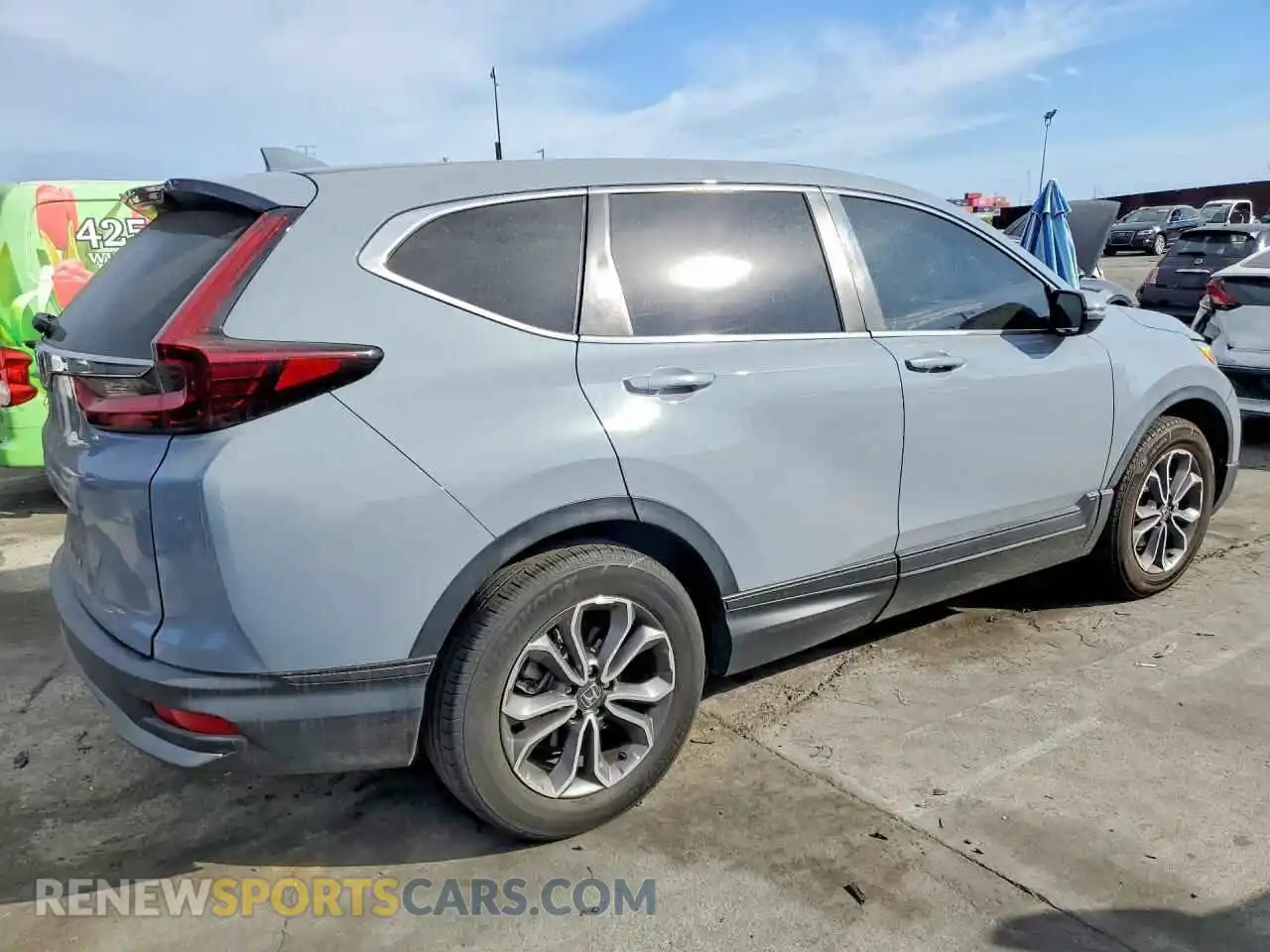 3 Photograph of a damaged car 2HKRW1H81MH417108 HONDA CRV 2021